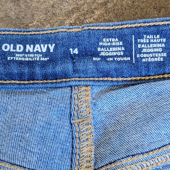 Old Navy Extra Highrise Ballerina Jeggings 360degree stretch Girls Size … - Picture 13 of 15